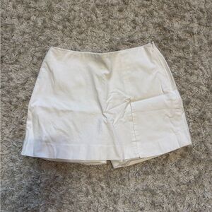 Boston Proper Classic White Skirt